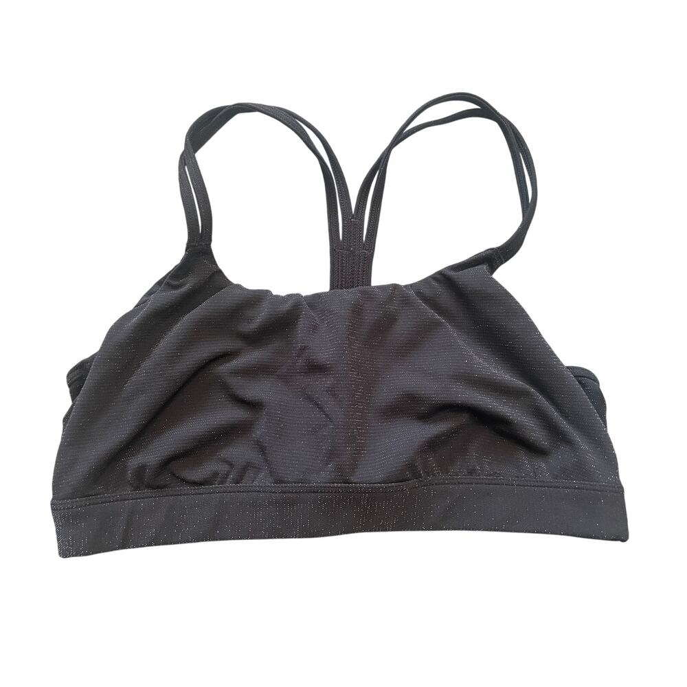 All in Motion Sparkly Sports Bra Women's M Running Yoga Pilates
